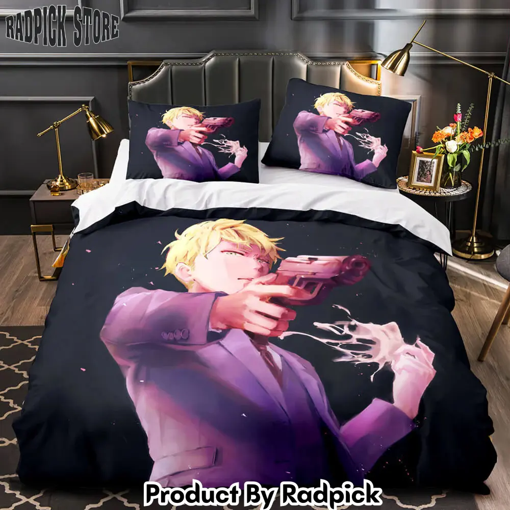 Spy x family bedding set quilt duvet cover bed sheet for room decoration  rp0427199